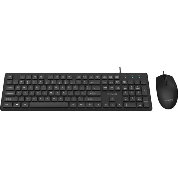 Комплект проводной клавиатура и мышь Philips SPT6264B/60