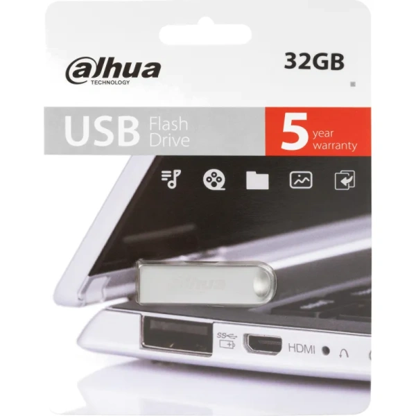 Флешка USB 2.0 32 ГБ Dahua (DHI-USB-U106-20-32GB)