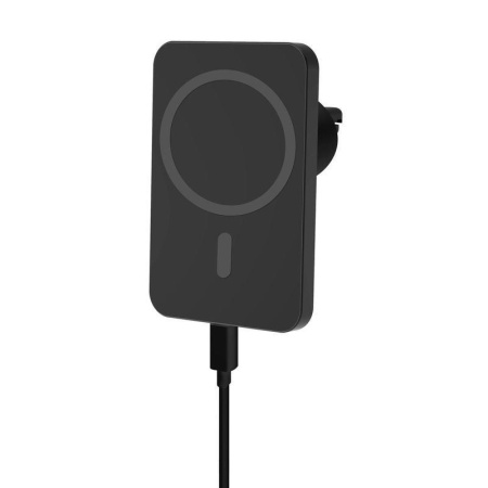 Автомобильный держатель MagSafe + зарядное устройство Accesstyle Crimson  MS15W Black