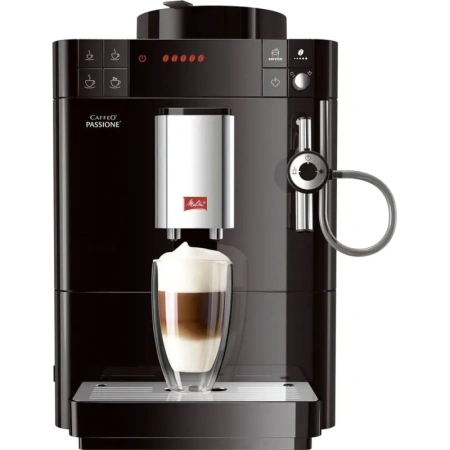 Кофемашина с капучинатором Melitta F 530-102 чёрная (39144130)