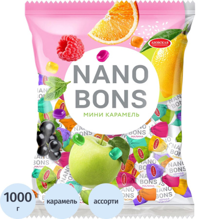 Карамель Азовская КФ Nanobons 1 кг