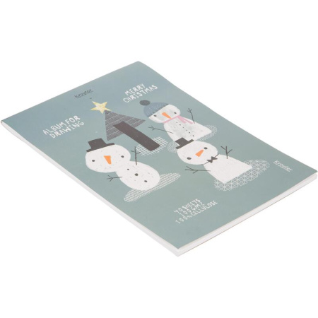 Альбом для рисования Kroyter Christmas А4 40 листов