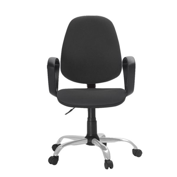 Кресло офисное Easy Chair 222 серое (ткань, металл)