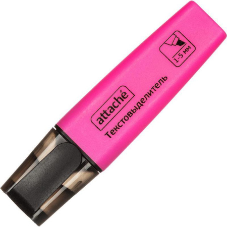 Маркер выделитель текста Attache Colored 1-5мм набор 3цв