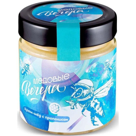 Мед Медовые Вечера с прополисом 250 г