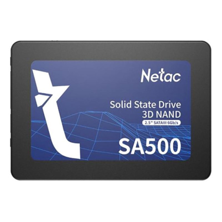 SSD накопитель Netac SA500 256 ГБ (NT01SA500-256-S3X) SSD накопитель Netac SA500 256 ГБ (NT01SA500-256-S3X)