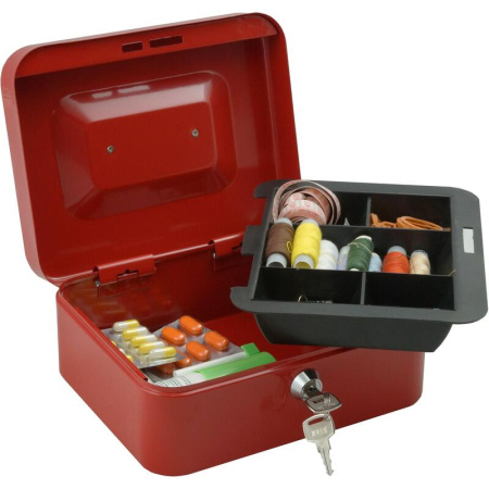 Кэшбокс Klesto MB-2 (красный, 200x160х90 мм)