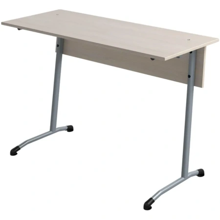 Парта двухместная Гармония шамони светлый/серый рост 6