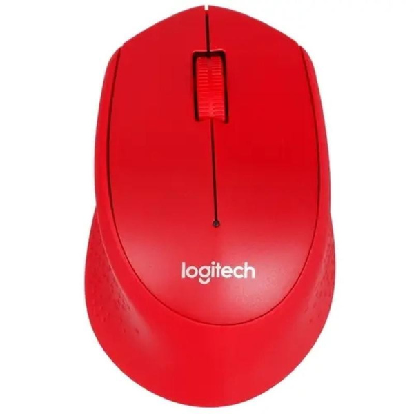 Мышь беспроводная Logitech M280 красная (910-004308)