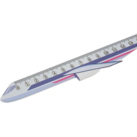 Линейка Луч Самолёт 15 см пластиковая