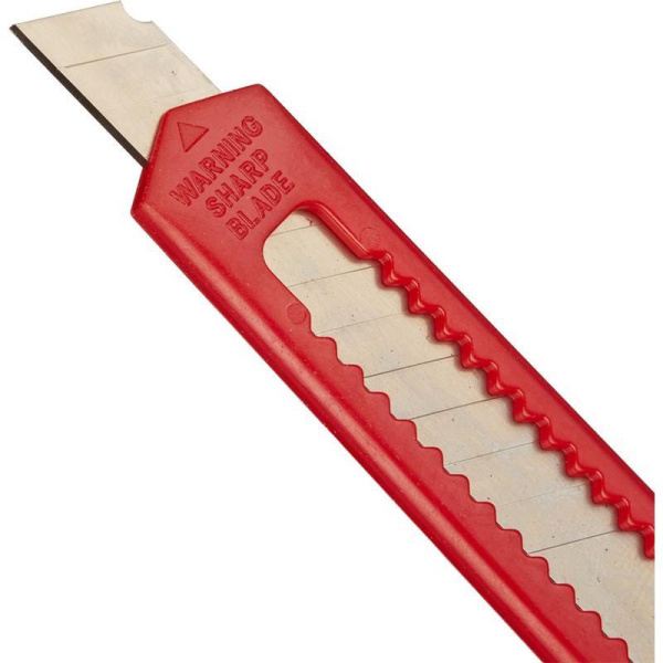 Нож канцелярский Attache с фиксатором (ширина лезвия 9 мм)