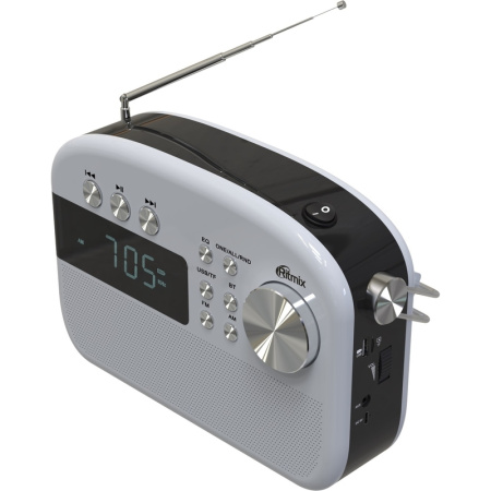 Радиоприемник Ritmix RPR-705 белый (80004185) Радиоприемник Ritmix RPR-705 белый (80004185)