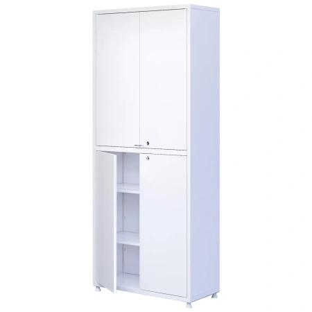 Шкаф медицинский ШМ-04 МСК-647.01/06 (белый, 700х320х1655 мм)