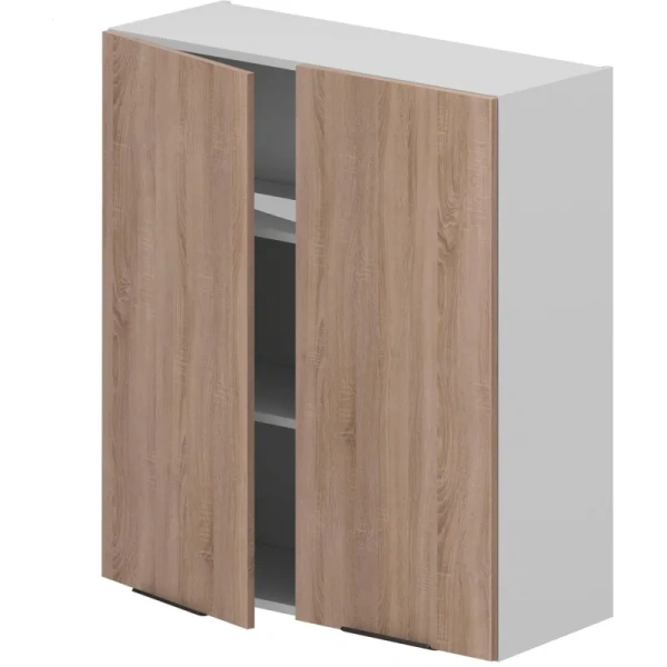 Шкаф кухонный VOK W2D_96_60 (дуб сонома/белый шагрень, 600х315х960 мм)