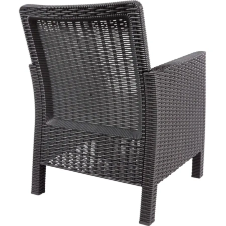 Кресло TDT тёмно-серое (пластик)