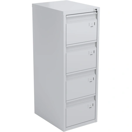 Шкаф картотечный ЗМИ для формата А4 и Foolscap (4 отделения,  630х470х1330 мм)