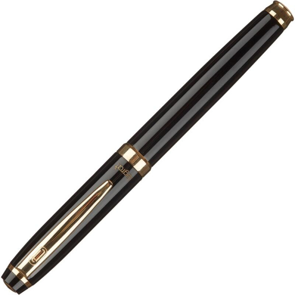 Ручка шариковая Legraf Bordeaux цвет чернил синий цвет корпуса  золотистый/черный