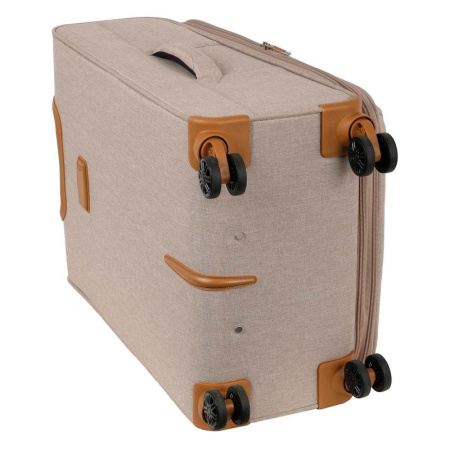 Чемодан Polar 62 литра из ткани бежевый (Р1913) Чемодан Polar 62 литра из ткани бежевый (Р1913)