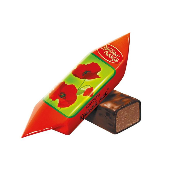 Конфеты шоколадные Красный Октябрь Красный мак 250 г