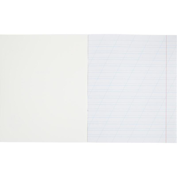 Тетрадь школьная зеленая Комус Класс ColorPics А5 12 листов в косую  линейку (10 штук в упаковке)