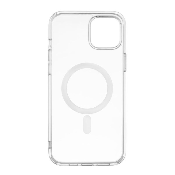 Чехол-накладка uBear Real Mag Case для Apple iPhone 14 Plus прозрачный  (CS169TT67RL-I22M)