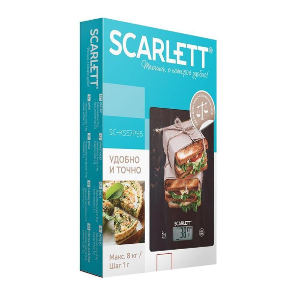 Весы кухонные SCARLETT SC-KS57P56