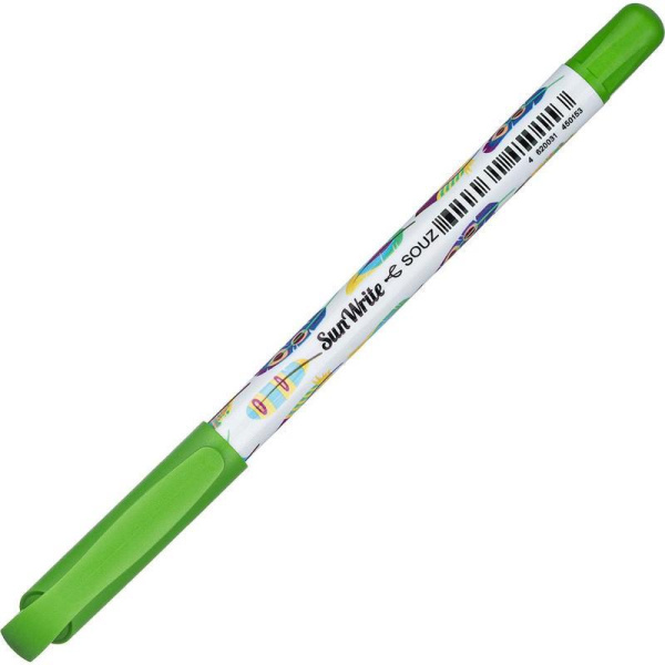 Ручка шариковая неавтоматическая Sunwrite синяя (толщина линии 0.5 мм)
