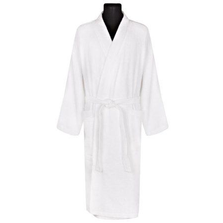 Халат махровый размер 60-64 (4XL) белый