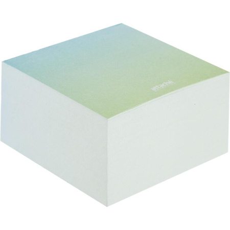 Блок для записей Attache Selection Градиент 90x90x50 мм зеленый проклеенный плотность 100 г/кв.м