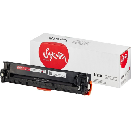Картридж лазерный Sakura CF213A для HP пурпурный совместимый