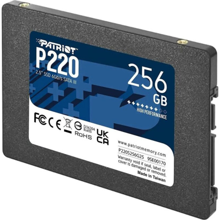 SSD накопитель Patriot Memory P220 256 ГБ (P220S256G25) SSD накопитель Patriot Memory P220 256 ГБ (P220S256G25)