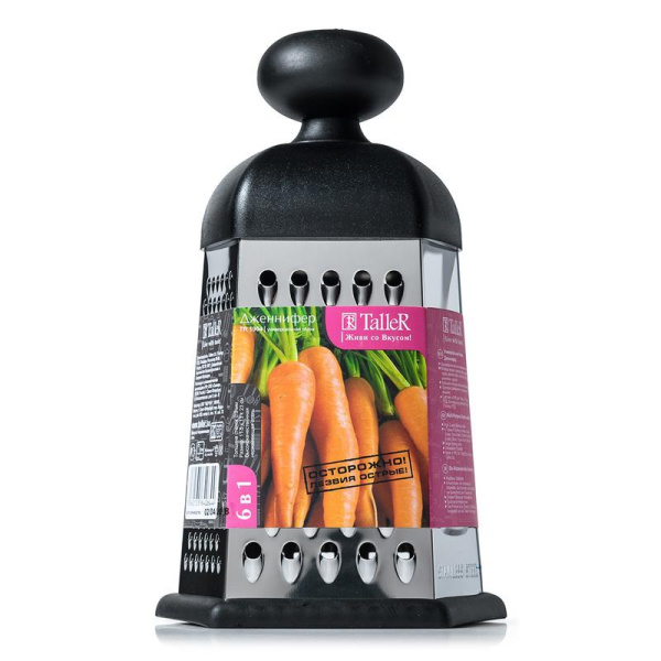 Терка шестисторонняя TalleR 11.5х13 см (TR-21904)