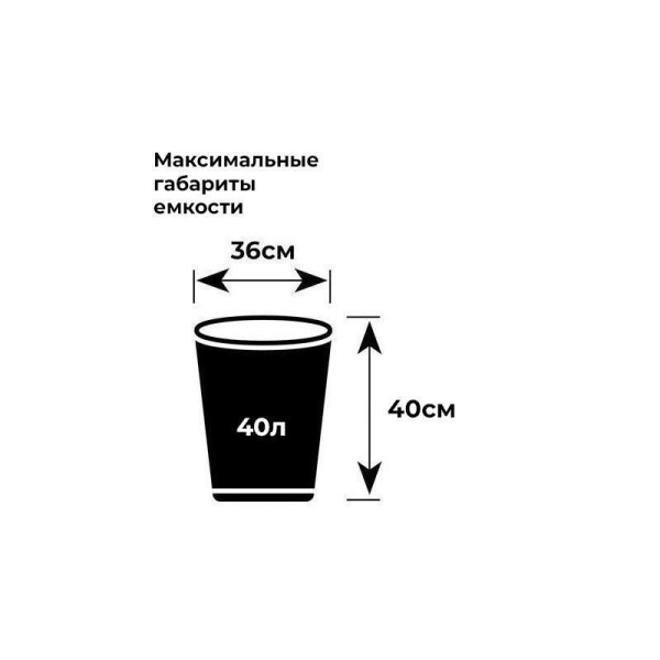 Мешки для мусора на 60 л Luscan зеленые (ПНД, 10 мкм, в рулоне 30 шт,  58х68 см)