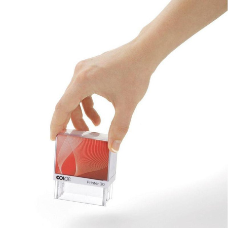 Штамп самонаборный Colop Printer 40-Set-F пластиковый с персонализацией 6/4 строки