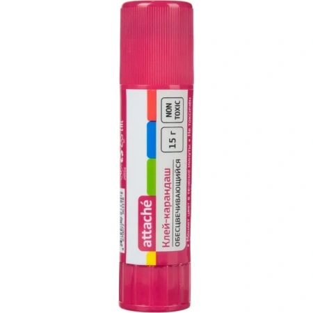 Клей-карандаш Attache 15 г обесцвечивающийся