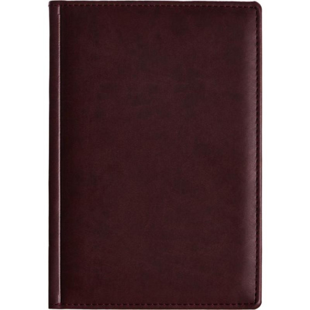 Ежедневник недатированный Attache Вива искусственная кожа А5 176 листов бордовый (148x218 мм)