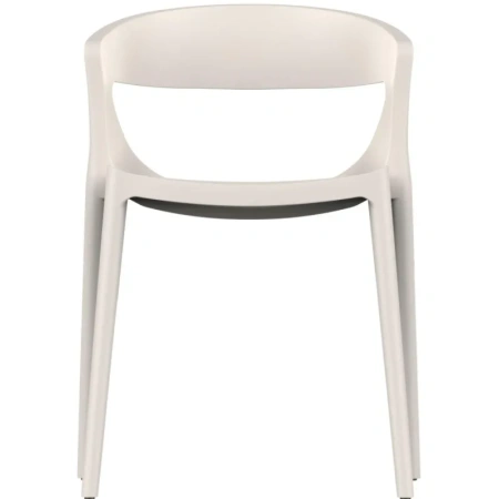 Стул обеденный Evok светло-бежевый (пластик)