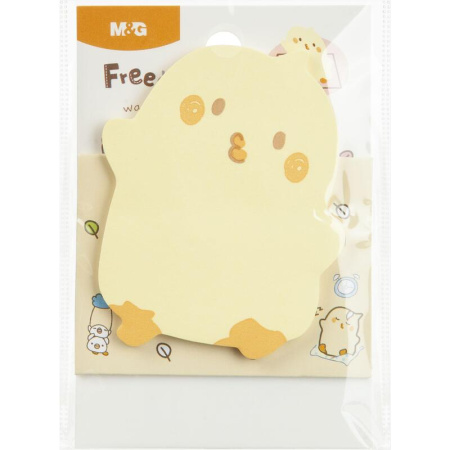 Стикеры фигурные M&G 76x54 мм в ассортименте (1 блок на 30 листов)