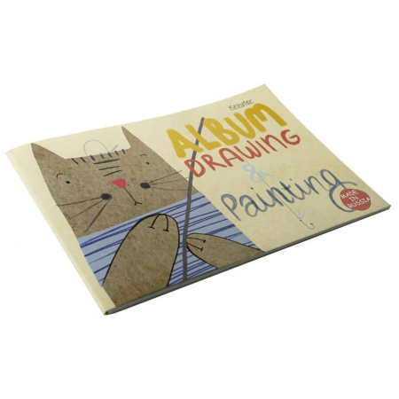 Альбом для рисования Kroyter Мяу А4 40 листов