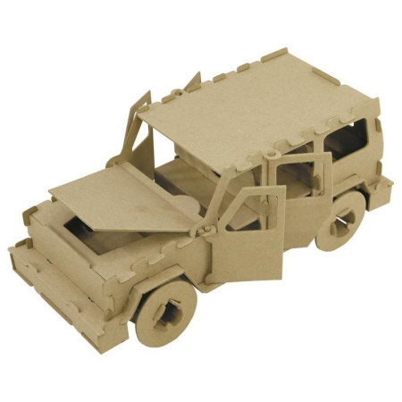 Набор для творчества Smubic конструктор-раскраска Джип