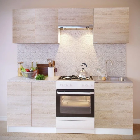 Шкаф напольный Сокол ТК-08 (дуб сонома, 800x600x850 мм)