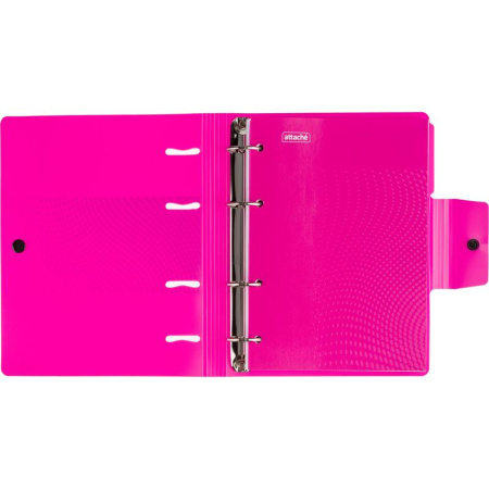 Ежедневник недатированный Attache Digital пластик A5 136 листов розовый (175x220 мм)