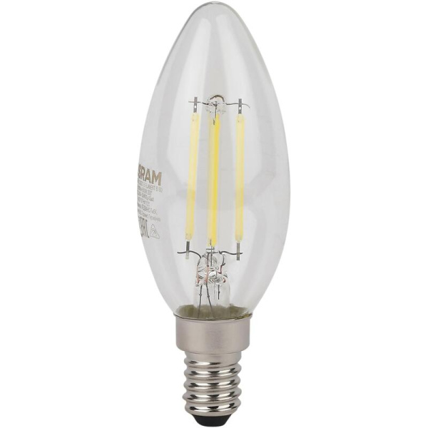 Лампа светодиодная Osram 5 Вт Е14 (B, 4000 К, 600 Лм, 220 В,  4058075684782)