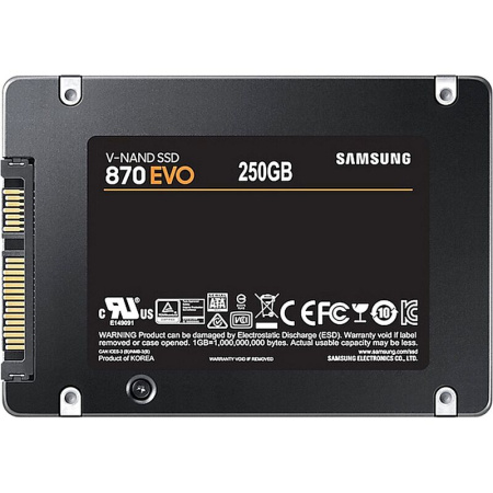 SSD накопитель Samsung  870 EVO 250 ГБ (MZ-77E250BW)
