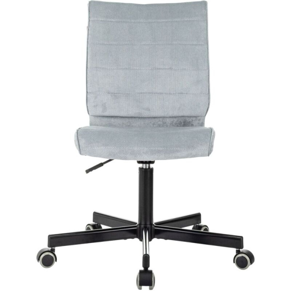 Кресло офисное Easy Chair 303 серо-голубое (ткань, металл)
