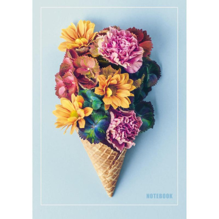 Записная книжка Канц-Эксмо Романтичное настроение А6 96 листов в клетку на сшивке