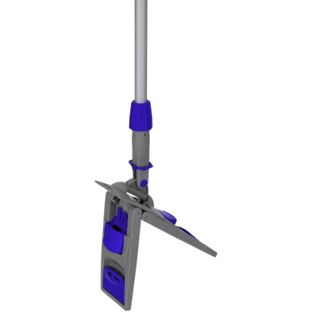 Держатель для мопов Luscan Professional 50х11 см пластик синий