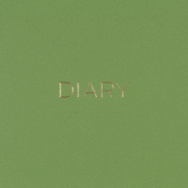 Ежедневник недатированный Attache Dairy А5 зеленый 136 листов (130x210  мм)