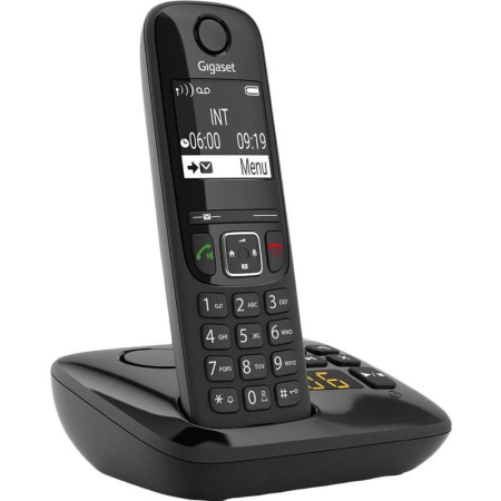 Радиотелефон Dect Gigaset AS690A Duo черный