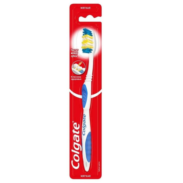 Зубная щетка Colgate Классика Здоровья мягкая (цвет в ассортименте)